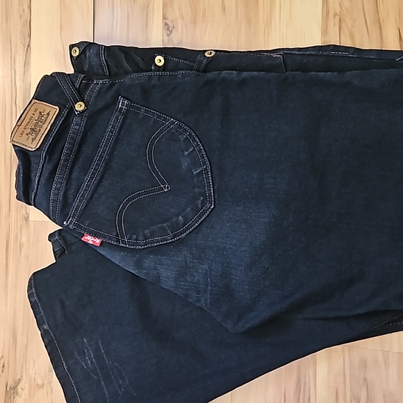 Levi's 504 Slouch Flare Size 11 - Picture 7 of 8